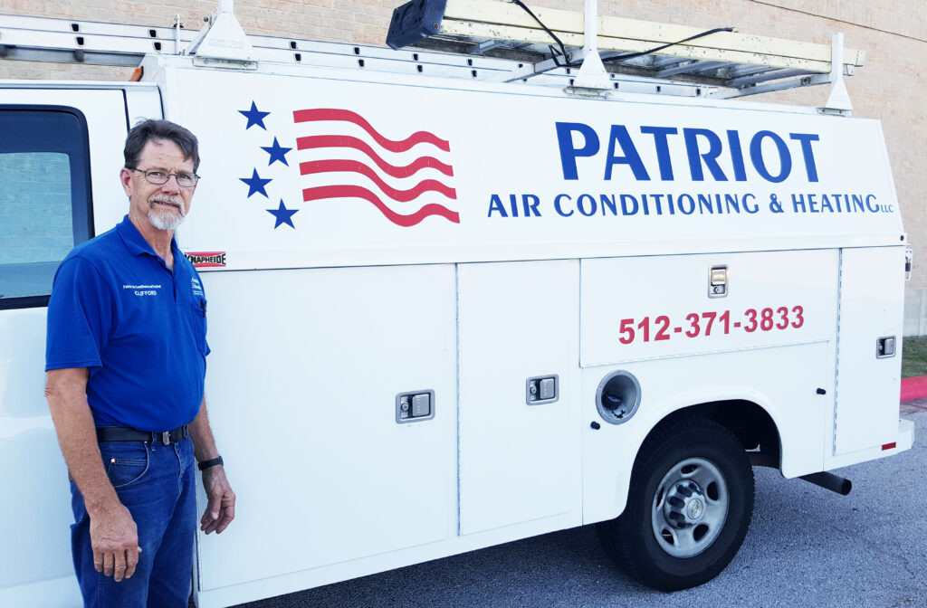 Clifford Worthy - Patriot Air Conditioning and Heat in Leander